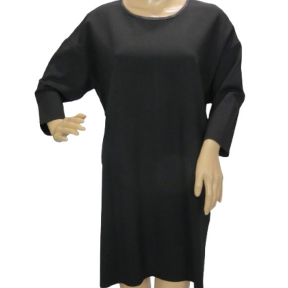 Press Elegant Black Tunic Top - Picture 1 of 6